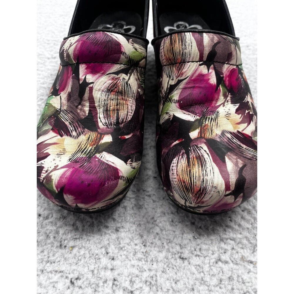 Women's Sanita Smart Step Professional Sharon Clog Floral Multicolor Size 41 - Picture 3 of 14